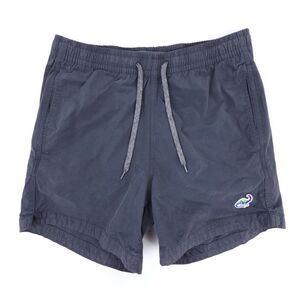 NEW Bonobos 5 Inch Swim Trunks Board Shorts Volley Gray Dinosaur Embroidered XS